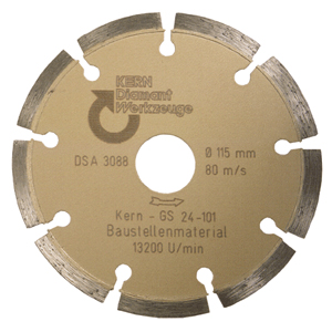 Disc diamantat sinterizat Kern-Deudiam GS